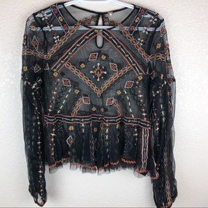 Free People Mesh Top size: S